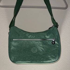 Kipling ‘Callie’ green crossbody purse NWOT!